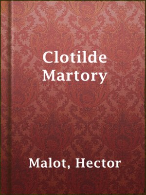 cover image of Clotilde Martory